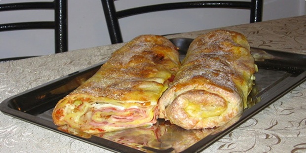 Pizza Rolat sa Šunkom